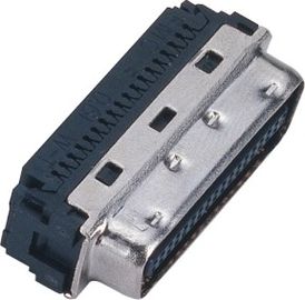 1.27mm CEN-TYPE14~100P কম্পিউটার পিন সংযোগকারী কালো রঙের IDC রিবন টাইপ তারের জন্য ROHS