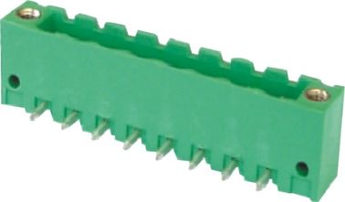 পুরুষ 8 পি 90 ° টার্মিনাল ব্লক সংযোগকারী 5.08mm Pluggable টার্মিনাল শিল্পের জন্য