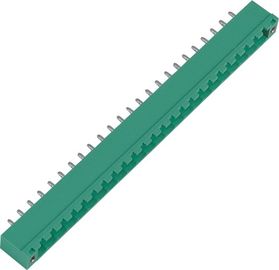 30% GF 24P PA66 UL94V-0 টার্মিনাল ব্লক সংযোগকারী প্লাগ ইন 5.08mm পিএলসি জন্য
