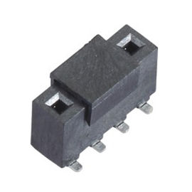 3.96mm মহিলা হেডার সংযোগকারী একক সারি শ্রীমতি 4P হংসর ব্রোঞ্জ ব্যাপকভাবে ইলেকট্রনিক্স ব্যবহৃত