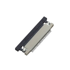 0.5 মিমি পিচ FPC সমকোণ হেডার সংযোগকারী SMT UP লক SGS H=1.2 এর সাথে যোগাযোগ