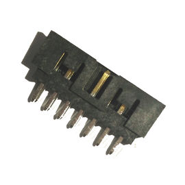 সরাসরি PA9T কালো 2.00 বক্স হেডার 14 পি এইচ = 6.4 Sel.Gold ফ্ল্যাশ / Sn ROHS