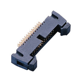 40 পি PA9T কালো UL94V-0 ল্যাচ শিরোলেখ 1.27 মিমি ejector হেডার ডান কোণ ছোট টিউব প্যাকিং