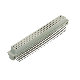 48 পিন সোজা DIP PBT Din 41612 সংযোগকারী PBT গ্রে 2.54mm ইউরোপ প্রকার সংযোগকারী