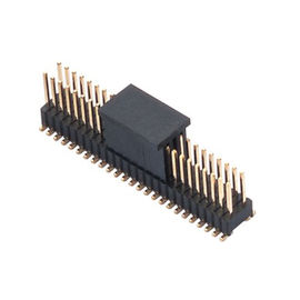 এসএমটি ডল সারি 1.27 মিমি পিচ হেডার, 1.0AMP পিসিবি মহিলা হেডার প্রদর্শন করে