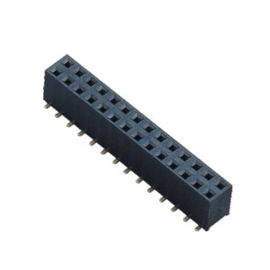 3.96mm মহিলা হেডার সংযোগকারী একক সারি শ্রীমতি 4P হংসর ব্রোঞ্জ ব্যাপকভাবে ইলেকট্রনিক্স ব্যবহৃত